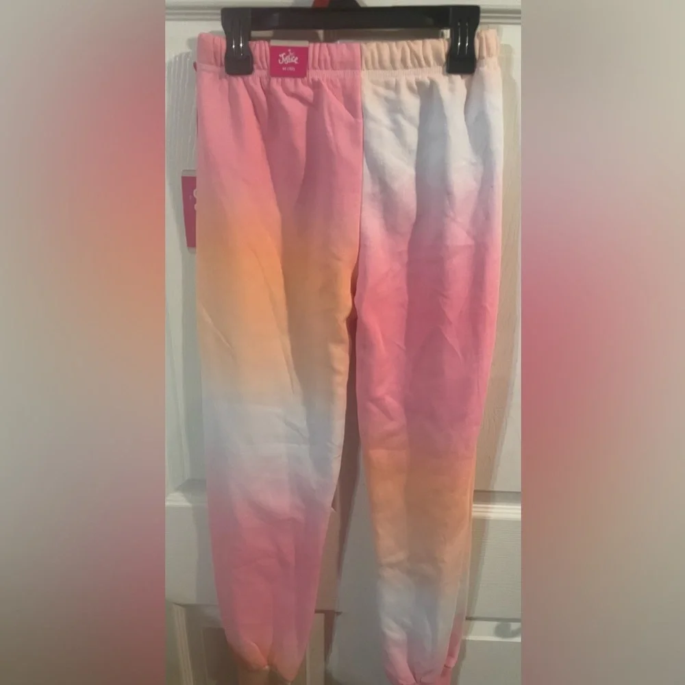Justice Kids Bazooka Bubble Gum Graphic Tee & Justice colorful‎ joggers! NWT!
